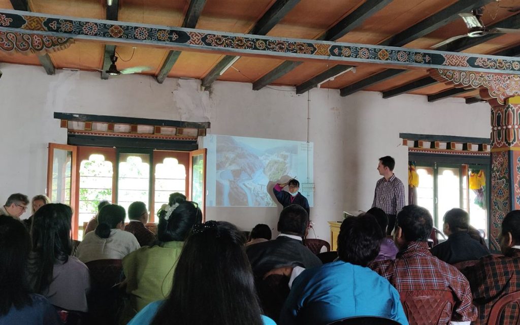 Field assessment visit in Bhutan